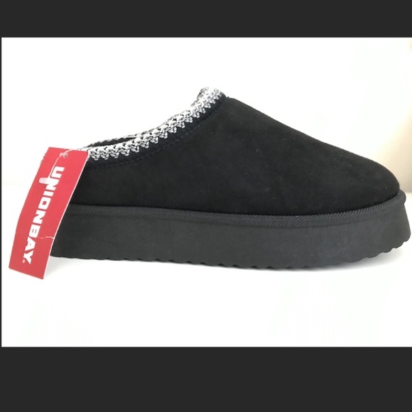 Unionbay woman's black casual clogs / slippers size 8.5 - Picture 1 of 6